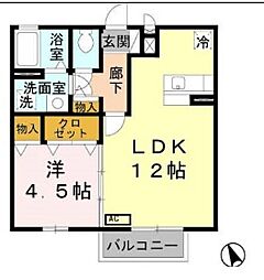 セントラルグレイスB 2階