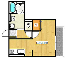 エスペランサ西新町 1階