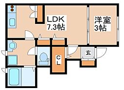 モスフロックス御着 1階