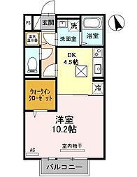 間取図画像 1DK