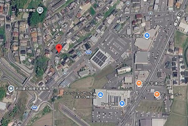 地図を拡大表示