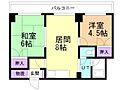 ロイヤル宮の森3階4.9万円