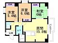 旭山シャトー桂和2階9.3万円