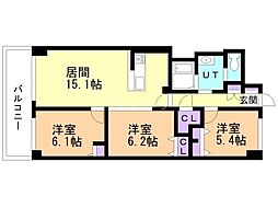 札幌市営東西線 西28丁目駅 徒歩15分