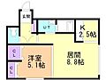 プランドゥール医大前2階5.2万円