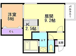 セントベル八軒 2階