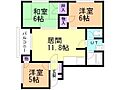 ビューシャトー2階6.5万円