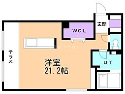 間取図画像 ワンルーム