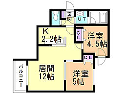エルミタージュ山鼻 4階