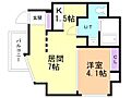 S-FORT北円山5階4.5万円
