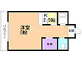 マンションパレみやざき4階3.0万円