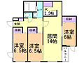 クラリス南9条2階12.2万円