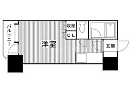 アン・セリジェ弐番館 1Kの間取図画像