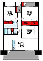 パークサンリヤン新宮中央駅前 7階