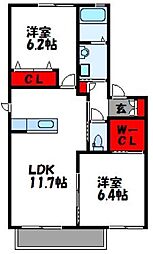 JR鹿児島本線 福間駅 徒歩15分 2階/-