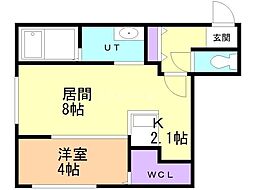 CAVIAR56 1LDKの間取図画像