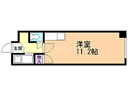 エクシードヴィラ24 ワンルームの間取図画像