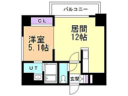 SEIRA南郷7 1LDKの間取図画像
