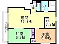 サンライズ北野2階5.9万円