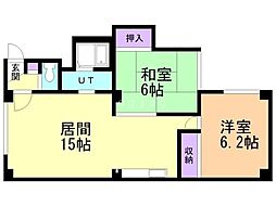 セリエス5・4 2LDKの間取図画像