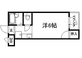 モンターニュ染 202 ｜ 京都府京都市上京区東今町（賃貸マンション1R・2階・20.00㎡） その2