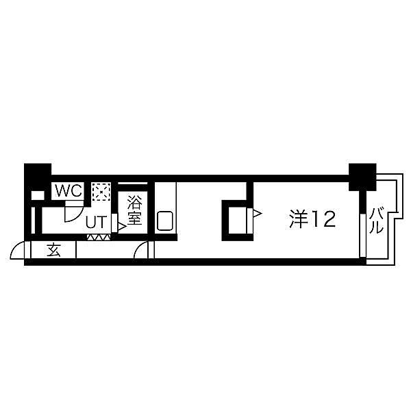 ライオンズマンション上本町 ｜大阪府大阪市天王寺区小橋町(賃貸マンション1R・2階・29.86㎡)の写真 その2