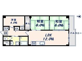 大阪府大阪市阿倍野区昭和町1丁目（賃貸マンション3LDK・2階・58.00㎡） その2