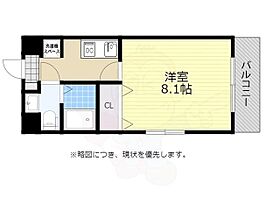 福岡県福岡市中央区平尾１丁目（賃貸マンション1K・9階・23.31㎡） その2