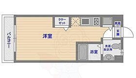 福岡県福岡市中央区舞鶴１丁目（賃貸マンション1R・5階・23.68㎡） その2