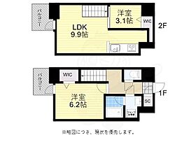 MODERN　PALAZZO　博多駅南AXIA  ｜ 福岡県福岡市博多区博多駅南３丁目（賃貸マンション2LDK・6階・53.70㎡） その2