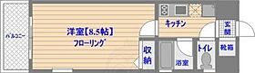 福岡県福岡市中央区白金２丁目13番28号（賃貸マンション1K・7階・22.00㎡） その2