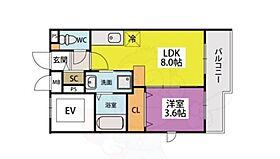 グランソレイユ博多南  ｜ 福岡県福岡市博多区竹下１丁目（賃貸マンション1LDK・2階・30.34㎡） その2