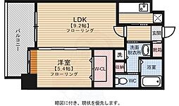 S-FORT筑紫通り 1LDKの間取図画像