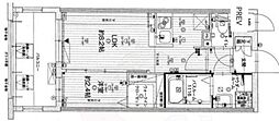 グランフォーレ博多駅東プレミア 1LDKの間取図画像