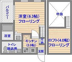 パステルハイツ博多 2階/-