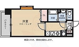 ピュアドーム箱崎アネックス 1Kの間取図画像