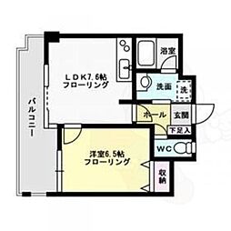 西鉄天神大牟田線 薬院駅 徒歩5分 6階/-