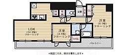 KDXレジデンス大濠ハーバービュータワー 2LDKの間取図画像