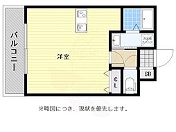 エンクレストNEO博多駅南 1Kの間取図画像