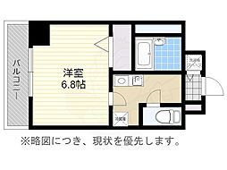 インヘリッツ田原 1Kの間取図画像