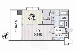 S-FORT筑紫通り 1LDKの間取図画像