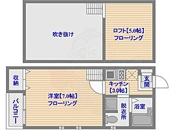 ペア箱崎駅南1 2階