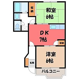 🉐敷金礼金0円！🉐東武宇都宮線 西川田駅 徒歩15分