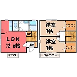 🉐敷金礼金0円！🉐東北本線 宇都宮駅 徒歩49分