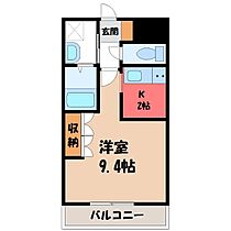 栃木県さくら市きぬの里3丁目（賃貸アパート1K・2階・30.00㎡） その2