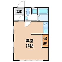 メゾンロワール  ｜ 栃木県宇都宮市上大曽町（賃貸アパート1K・2階・33.07㎡） その2