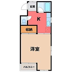 東武宇都宮線 東武宇都宮駅 徒歩27分 2階/-
