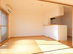 真岡鐵道 真岡駅 バス9分 長田東下車 徒歩18分の賃貸マンション 3階2DKのリビング/ダイニング