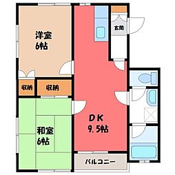 鹿沼駅 4.4万円