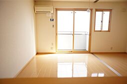 JR東北本線 雀宮駅 3.4kmの賃貸アパート 1階1LDKのリビング/ダイニング